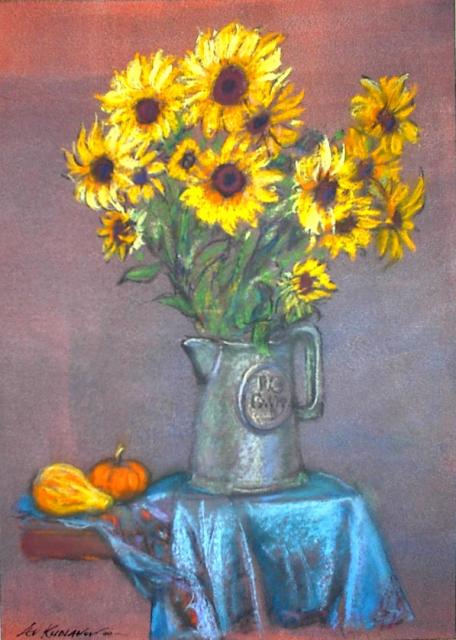 SUNFLOWERS in The Jug