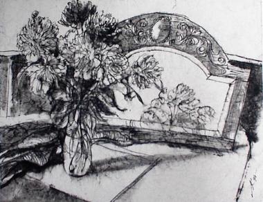 Bouquet and Mirror