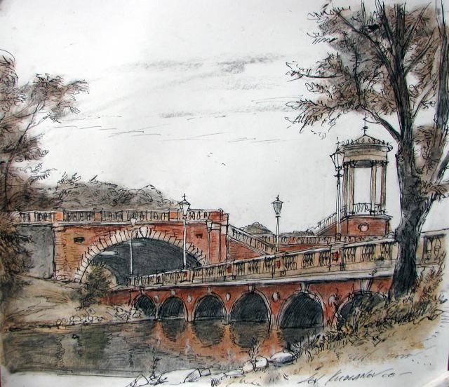 Sant Mary Of The Lake.Bridge