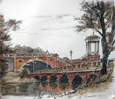 Sant Mary Of The Lake.Bridge