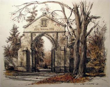 Cemetery Gate