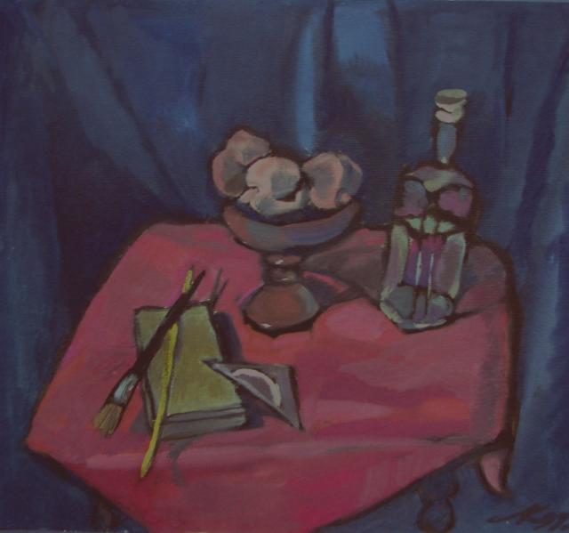 RED TABLE-CLOTH