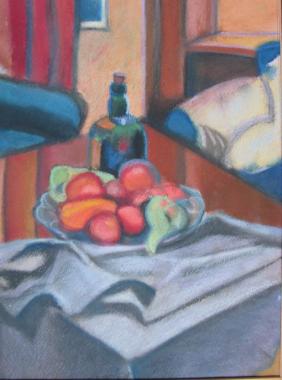 WHITE TABLE-CLOTH